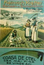 Reklamni plakat za kose iz časa pred 1. svetovno vojno
(hrani Tovarna kos in srpov, odslej TKS) title=