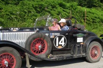 Vodilna v trenutnem seštevku, Bruce in Harry Washington z Nove Zelandije z avtom Chrysler 75 Roadster iz 1929 title=