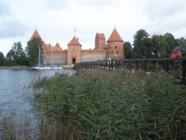 Srednjeveški dvorec Trakai title=