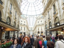 Pasaža z najdražjimi butičnimi trgovinami v Milanu title=